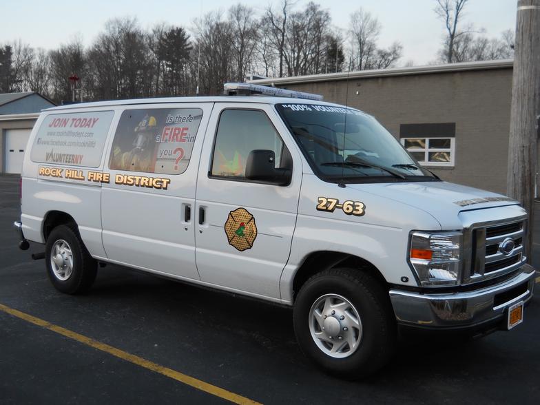 Ford Fire Police Van